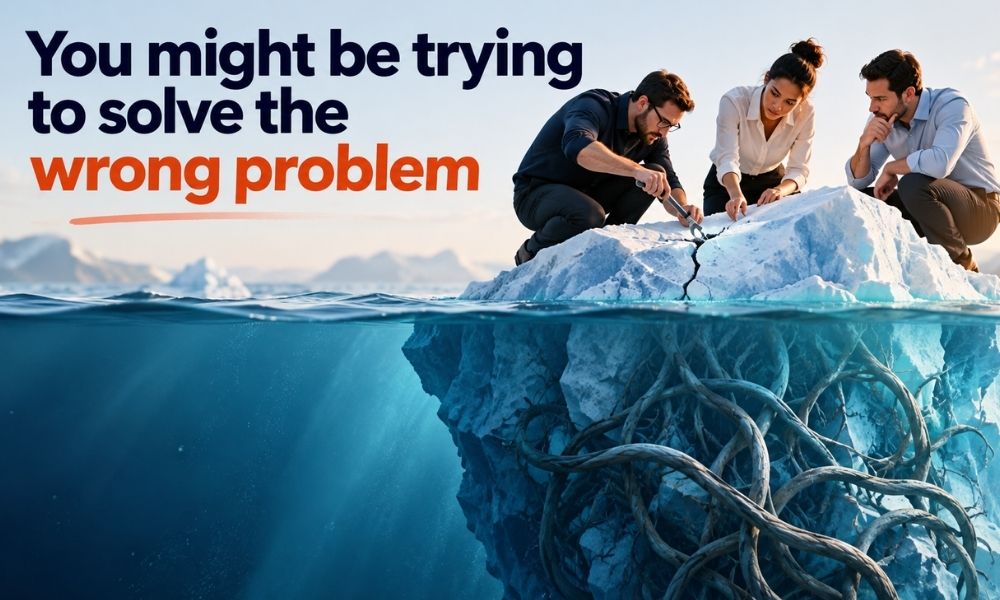 People trying to solve the wrong problem